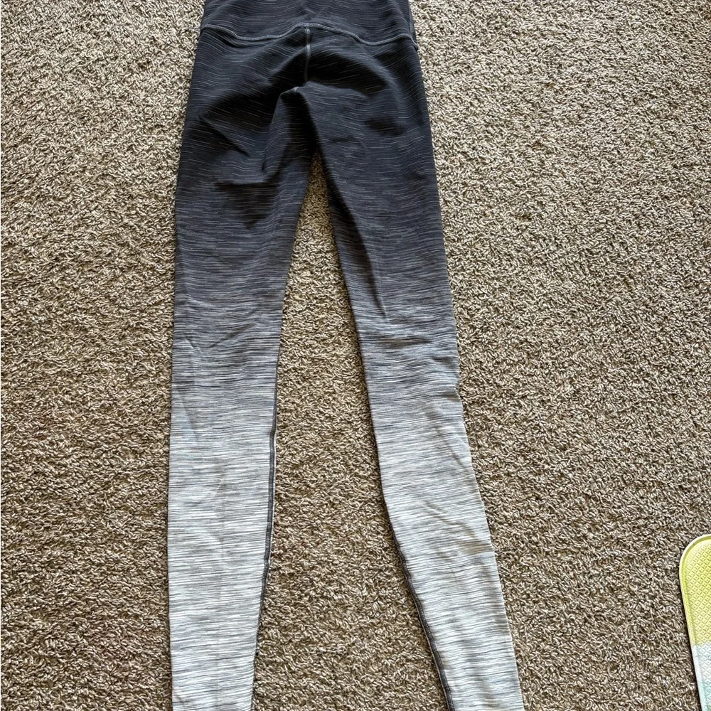Lululemon Wunder Under High Rise Tight Ombré Melange 31” Size 6 - Picture 2 of 11